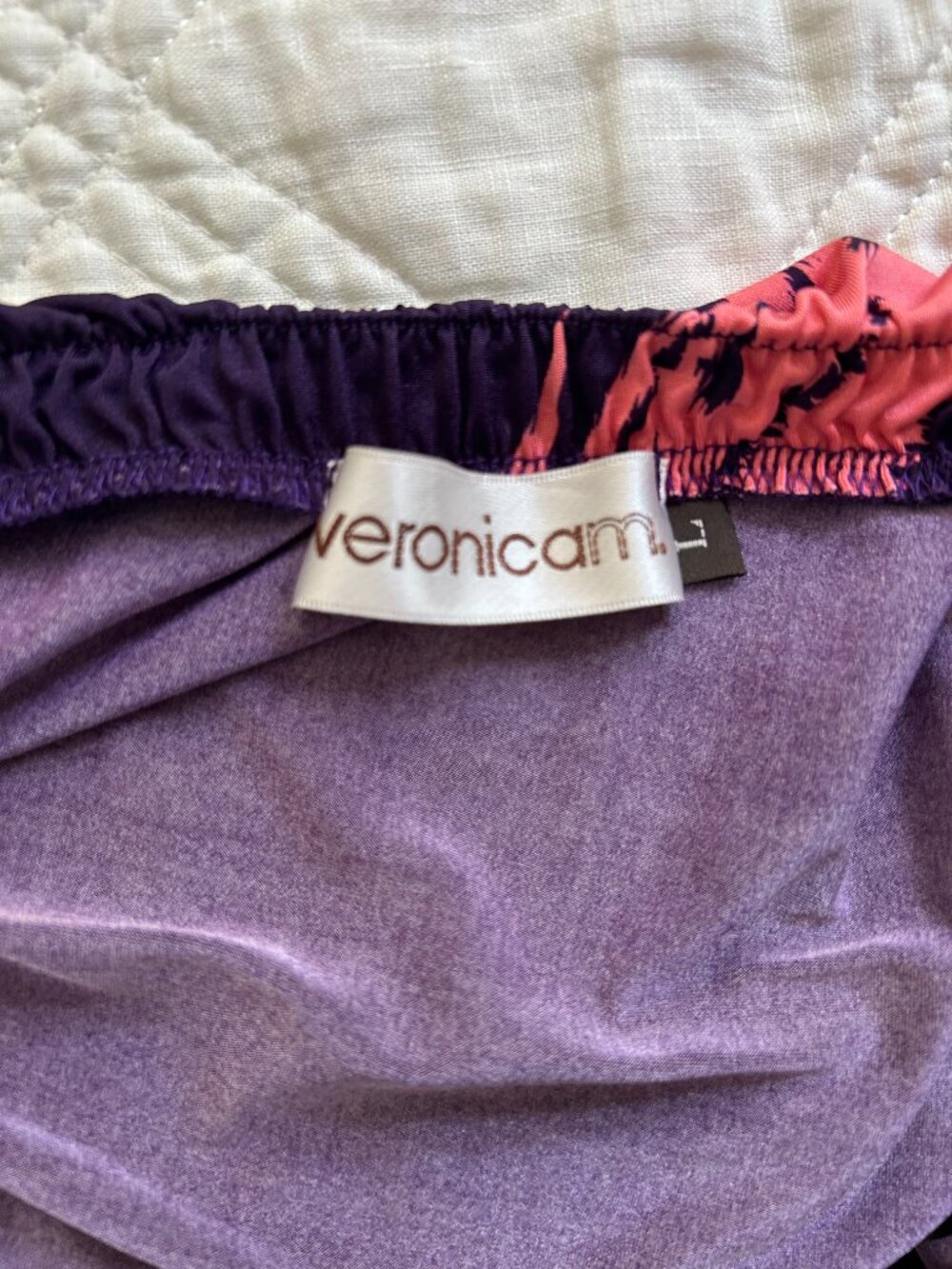 Veronica M Drop Waist Wine Maxi Dress View 5